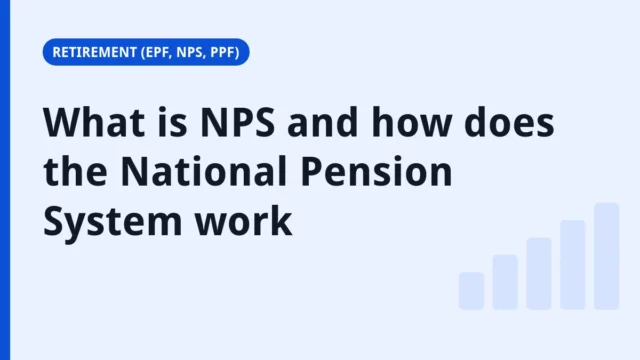 Finance.net.in title card: What is NPS and how does the National Pension System work